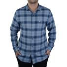 Camisa Masculina Highstil ML Plus Classic Sport Azul - 0125