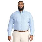 Camisa masculina IZOD Tall Performance Comfort xadrez 3G Camisa masculina IZOD Tall Performance Comfort xadrez 3G