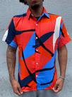 Camisa Masculina Linhas de Botão Tamanho M