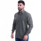 Camisa Masculina Lisa Manga Longa Texas Farm Original