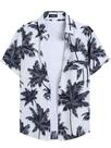 Camisa masculina LuxMania com estampa de coco havaiana Pocket M