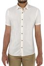 Camisa Masculina Manga Curta Casual Slim Ogochi 1524011