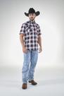Camisa Masculina Manga Curta Xadrez Custom Fit All Hunter Camisa Masculina Manga Curta Xadrez Custom Fit All Hunter
