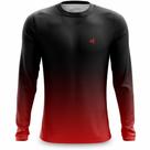 Camisa Masculina Manga Longa CTreino Estampada Proteção UV Academia Corrida Malhação Poliést - Efect