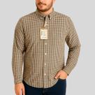 Camisa Masculina Manga Longa Xadrez Slim Hering