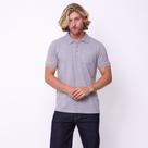 Camisa Masculina Modelo Gola Polo Tecido de Piquet Mescla