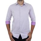 Camisa Masculina Navaratti ML Extra Cotton Lilás - CNVLC673A Camisa Masculina Navaratti ML Extra Cotton Lilás - CNVLC673A