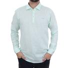 Camisa Masculina Ogochi ML Bata Verde Claro - 0015