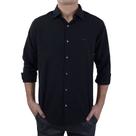 Camisa Masculina Ogochi ML Essencial Slim Preta - 0015