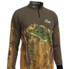 Camisa Masculina Pesca Combat Pirarara Manga Longa UV Faca na Rede