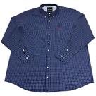 Camisa Masculina Plus Size Manga Longa Txc Azul Marinho