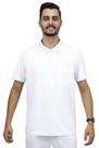Camisa masculina polo 65% Poliéster e 35% Viscose com bolso