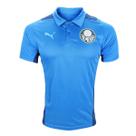 Camisa Masculina Polo Palmeiras Treino Azul 2023