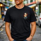 Camisa Masculina Preta World Cup Mascote Estampa Discreta Futebol Estilo Urbano Conforto Casual Colecionador Moderno Top Luxo Soft Reforçado