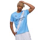 Camisa Masculina Puma Manchester City FC Home 25/26 Azul