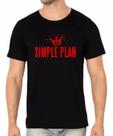 Camisa Masculina Simple Plan Camiseta Bandas De Rock