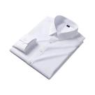 Camisa Masculina Slim Fit De Fibra De Bambu Manga Longa Antirrugas Sem Necessidade De Passar Casual