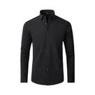 Camisa Masculina Slim Fit Manga Longa Branca 6XL - Primavera/Outono