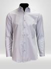 Camisa Masculina Social Manga Longa Lilás