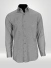 Camisa Masculina Social Manga Longa Listrada Grafite Camisa Masculina Social Manga Longa Listrada Grafite