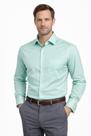 Camisa Masculina Social Manga Longa Verde Claro Diament - Estilo e Conforto