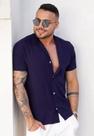 Camisa Masculina Viscolinho Gola Padre