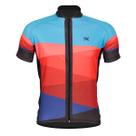 Camisa Mattos Racing Bike 2 Azul Vermelho Ciclismo