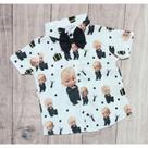 Camisa Menino Infantil Linha Premium Temático O Poderoso Chefinho +Gravata Camisa Menino Infantil Linha Premium Temático O Poderoso Chefinho +Gravata