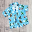 Camisa Menino Infantil Linha Premium Temático Toy Story +Gravata