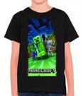 Camisa Minecraft Jogo Filme Gamer Infantil E Masculina M19 100% Algodão Camisa Minecraft Jogo Filme Gamer Infantil E Masculina M19 100% Algodão
