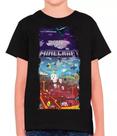 Camisa Minecraft Jogo Filme Gamer Infantil E Masculina M20 100% Algodão Camisa Minecraft Jogo Filme Gamer Infantil E Masculina M20 100% Algodão