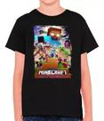Camisa Minecraft Jogo Filme Gamer Infantil E Masculina M28 100% Algodão