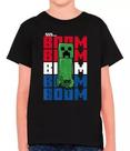 Camisa Minecraft Jogo Filme Gamer Infantil E Masculina M43 100% Algodão Camisa Minecraft Jogo Filme Gamer Infantil E Masculina M43 100% Algodão