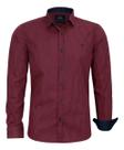 Camisa Mini Xadrez Amil Masculina Slim Manga Longa Algodão Fio 50 Ref 1749