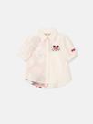 Camisa minnie com patch animê.