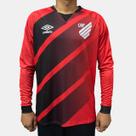 Camisa ML Athletico Paranaense I 20/21 s/n Torcedor Umbro Masculino