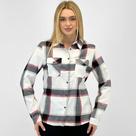 Camisa Mosaico Xadrez Flanela Feminina