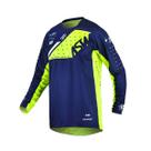 Camisa Motocross ASW Image Karma Azul Off Road Trilha