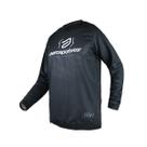 Camisa Motocross ASW Image Minimal Preto Off Road Trilha