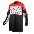 Camisa Motocross Cross ASW Image Alpha Vermelho Off Road Camisa Motocross Cross ASW Image Alpha Vermelho Off Road