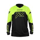Camisa Motocross Cross Multi Amarelo Mattos Trilha Off Road