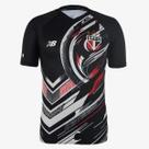 Camisa New Balance São Paulo Pré Jogo 2025 SPFC Preto Camisa New Balance São Paulo Pré Jogo 2025 SPFC Preto