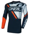 Camisa Oneal Element Shocker - Blue/Orange - M (Eua) M (Br)