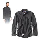 Camisa Orvis Tech Chambray, manga comprida, leve para trabalho, UPF 40