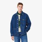 Camisa Overshift em Denim de Algodão Pesado