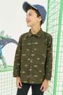 Camisa overshirt dino com botões luc.boo