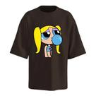Camisa Oversized Feminina Meninas Superpoderosas Todas Personagens Versão Unissex
