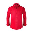 Camisa Oxford Vermelha Para Meninos, Uniforme Escolar De Natal E Dia Dos Namorados, Presente Para Camisa Oxford Vermelha Para Meninos, Uniforme Escolar De Natal E Dia Dos Namorados, Presente Para
