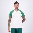 Camisa Palmeiras Palestra Raglan Branca