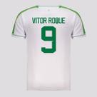 Camisa Palmeiras Ultra I Branca e Verde 9 Vitor Roque